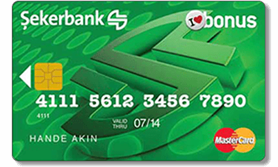 Şeker Bonus Card